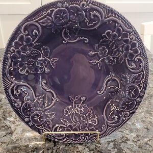 Bordello Pinhero Morning Glory Floral Pattern Soup Bowl